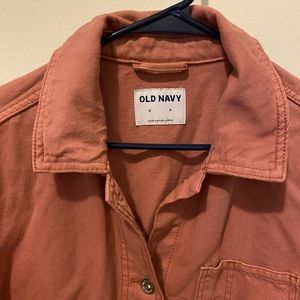 Old navy pink Shacket.